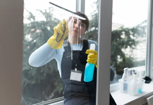 Nettoyage de vitres intérieures et extérieures à Marçon